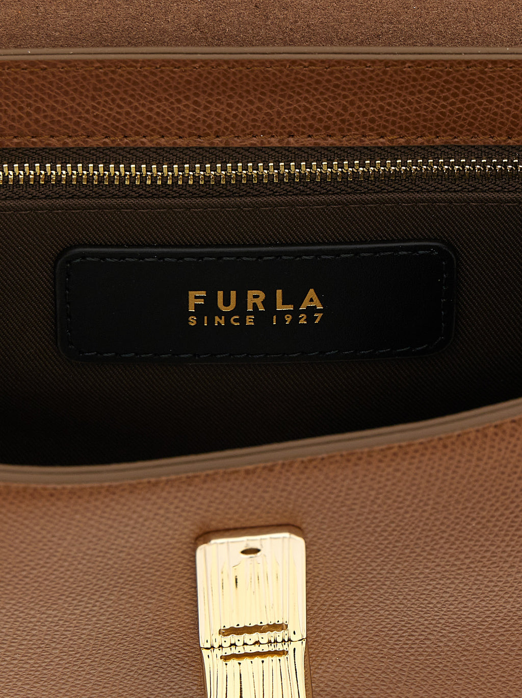 Brown Leather Crossbody Bag