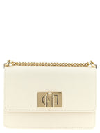 White Calfskin Crossbody Bag