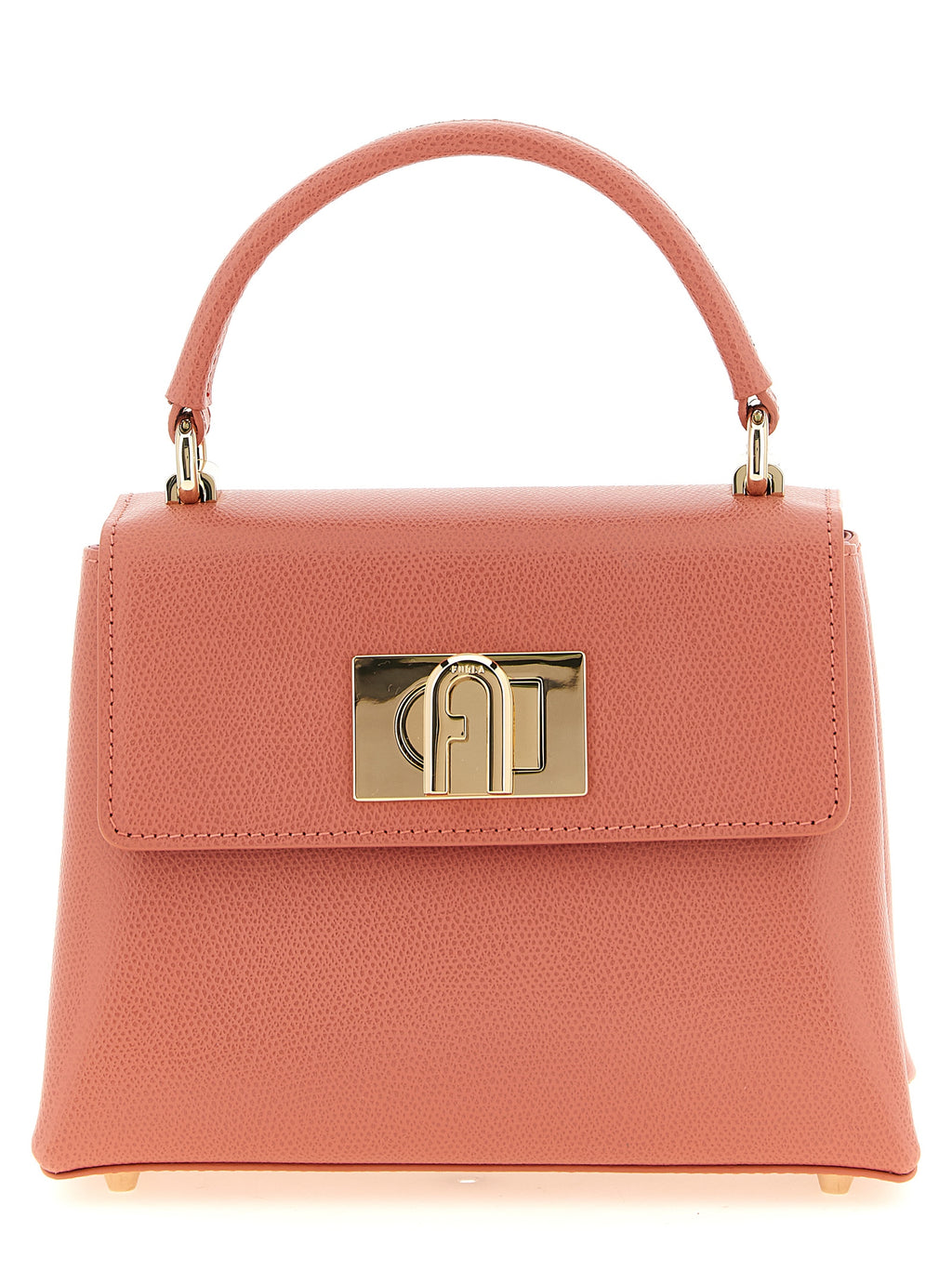 Pink Leather Handbag