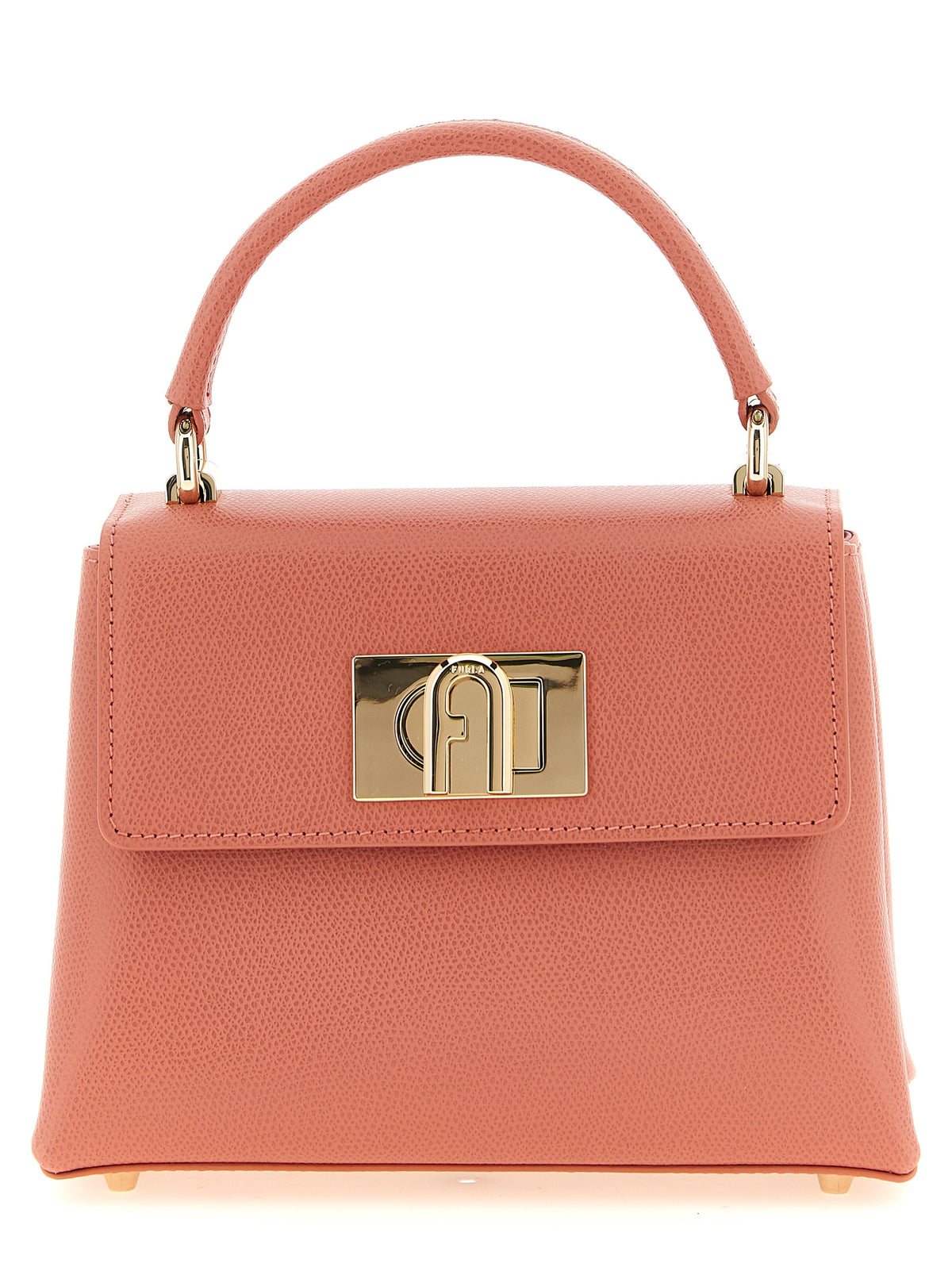 Pink Leather Handbag