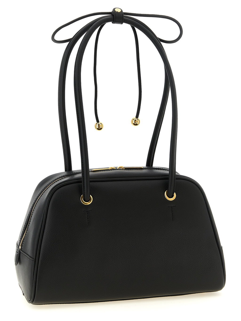 Black Leather Handbag