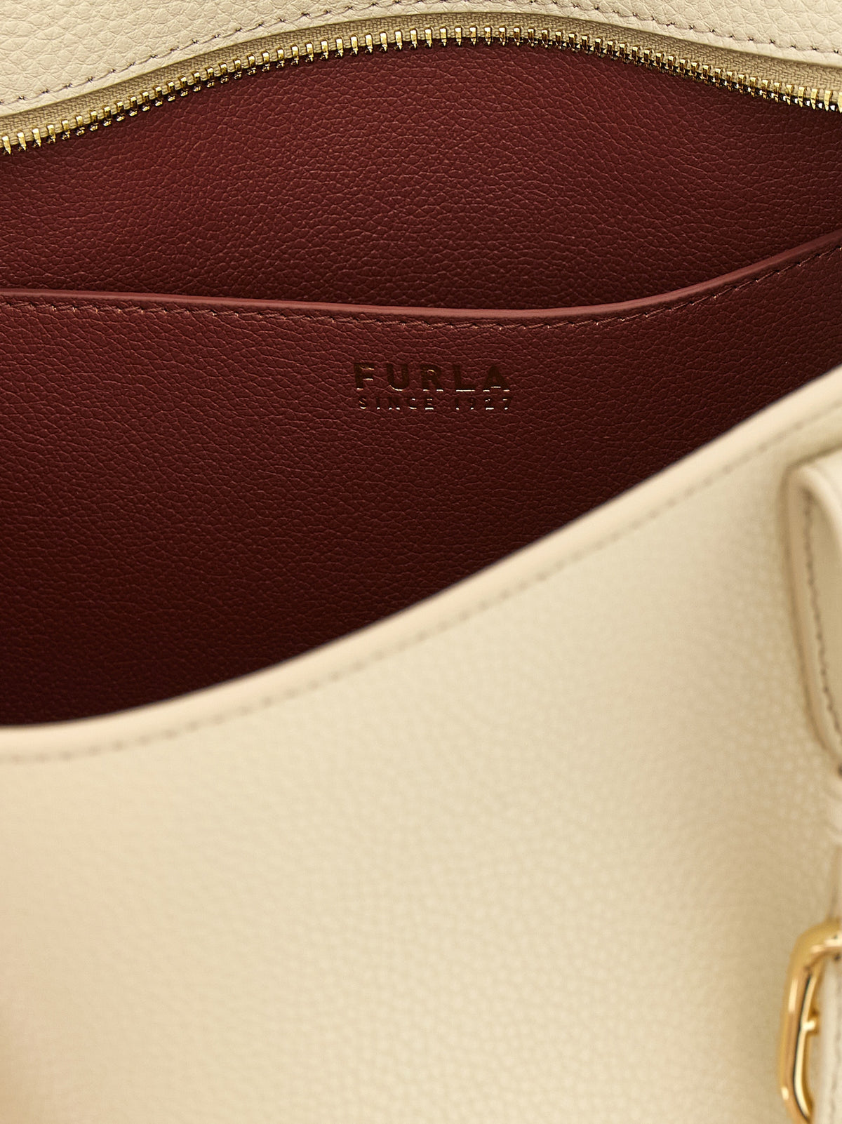 White Leather Tote Bag