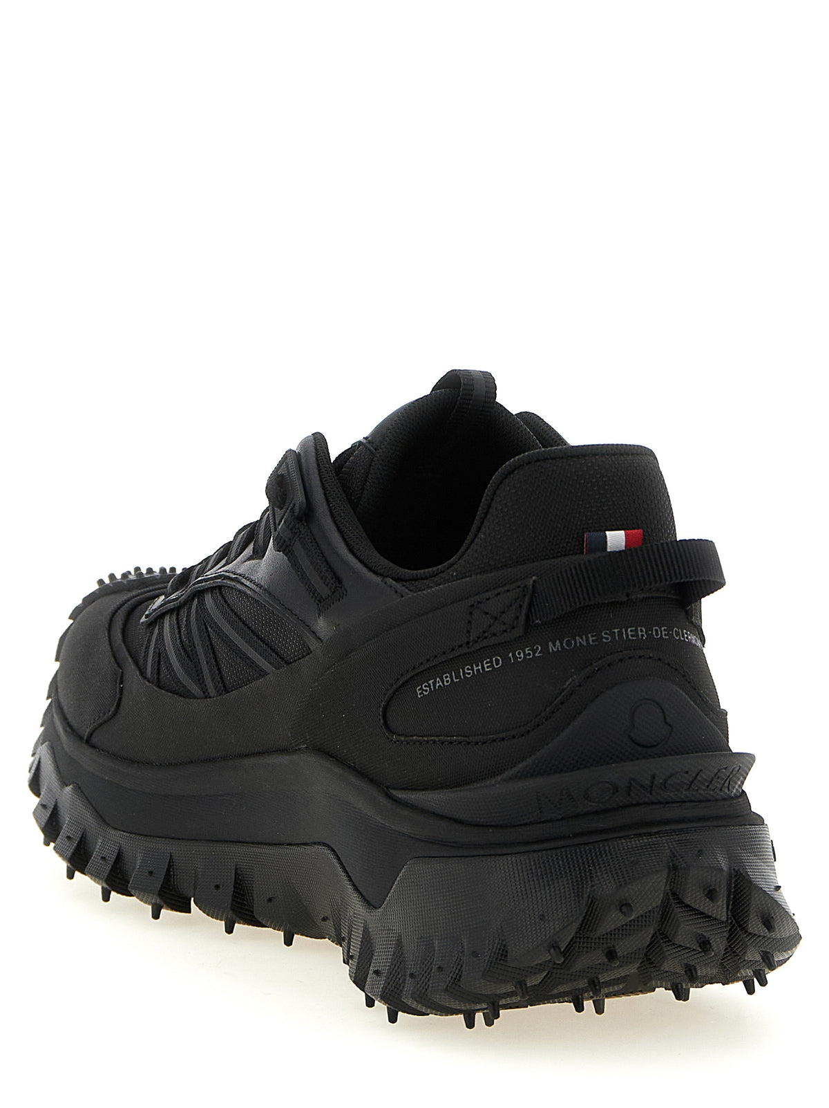Leather Sneakers – Black