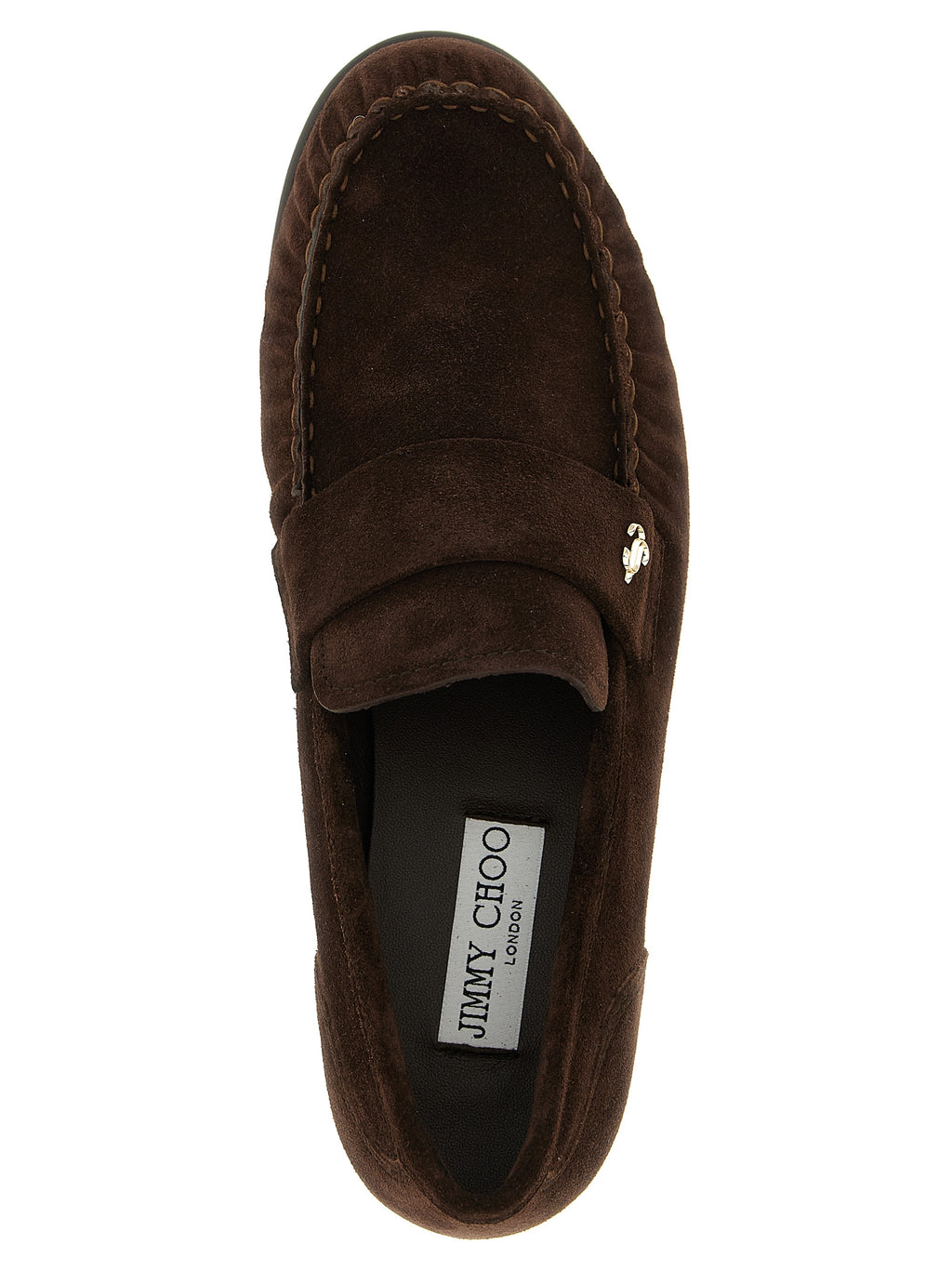 Brown Suede Loafers