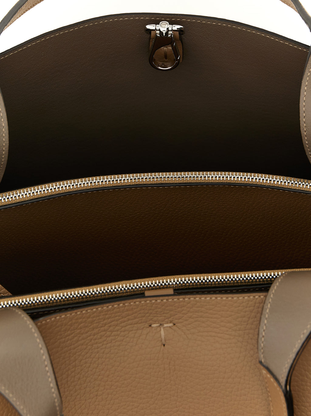 Brown Leather Tote Bag