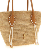 Raffia Tote Bag – Beige
