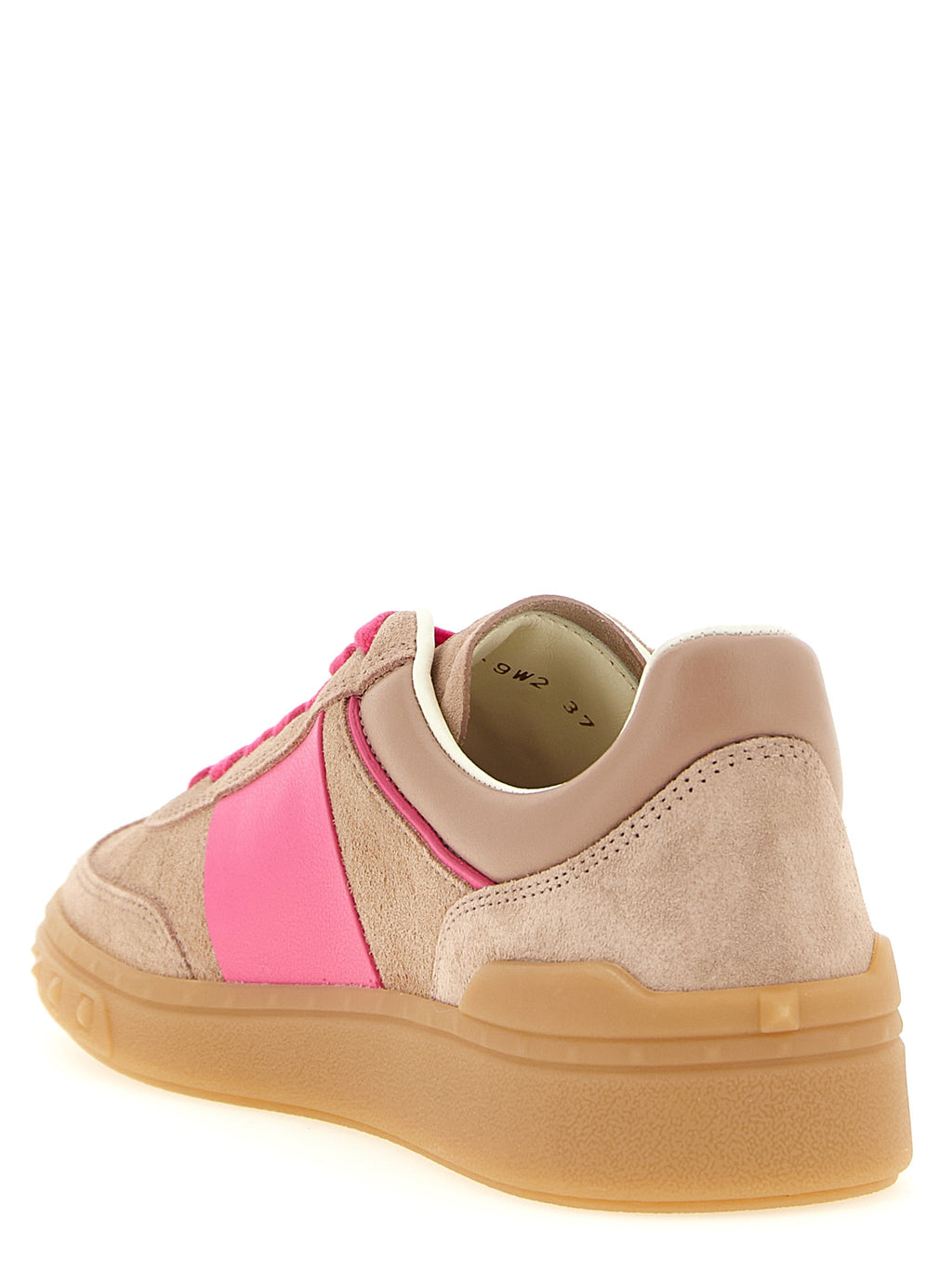 Pink Suede Sneakers