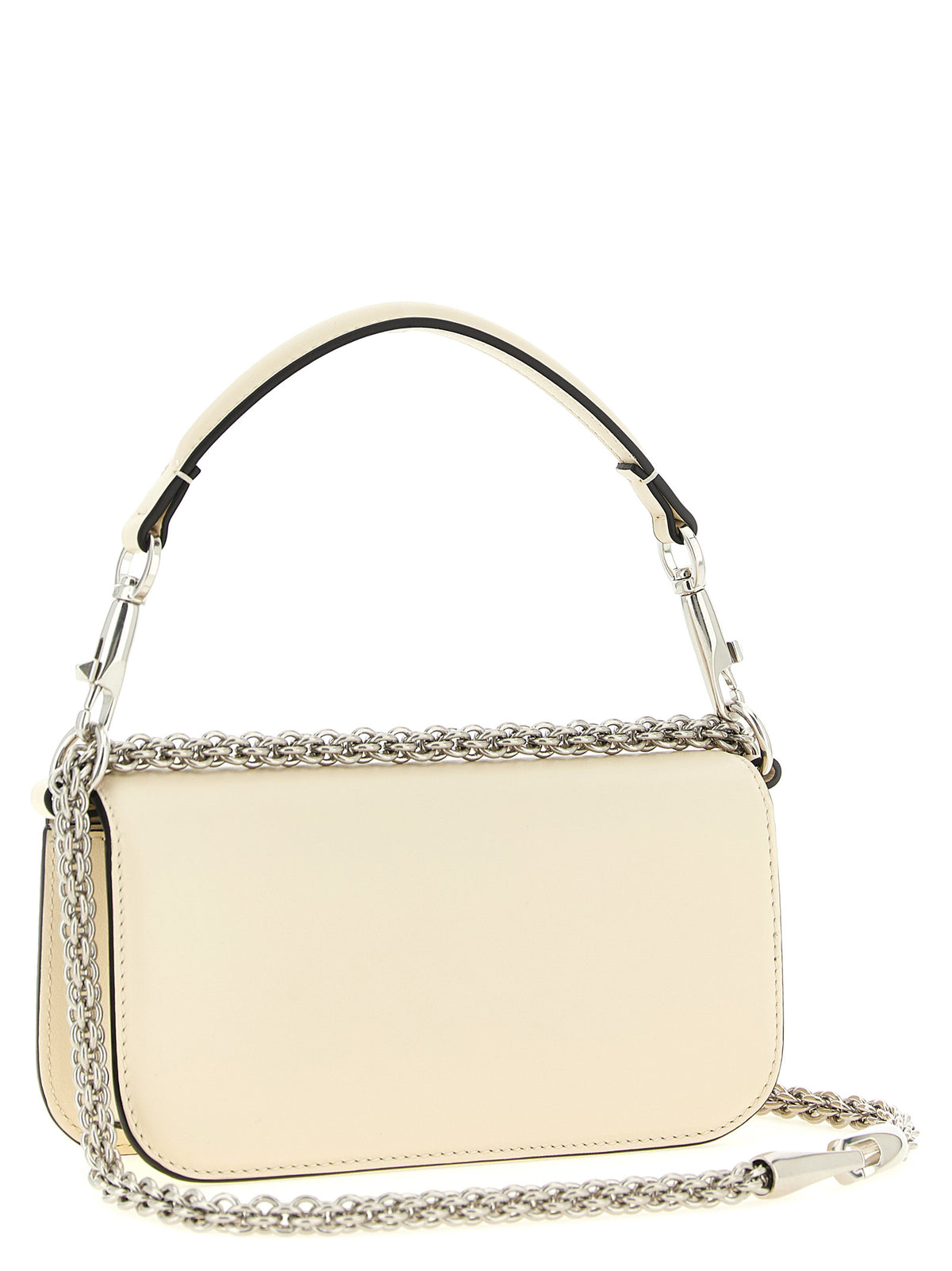 White Leather Shoulder Bag