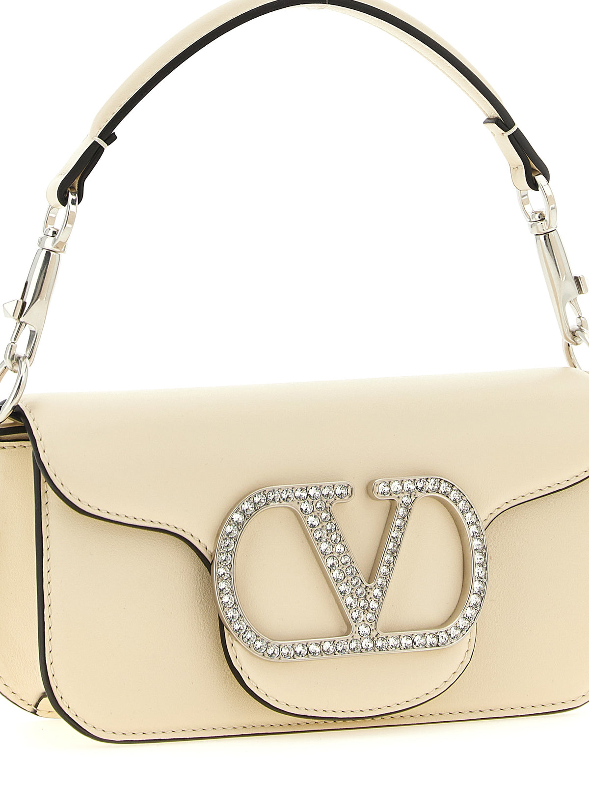 White Leather Shoulder Bag