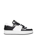 Black Leather Sneakers