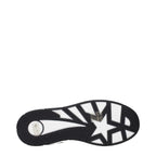 Black Leather Sneakers