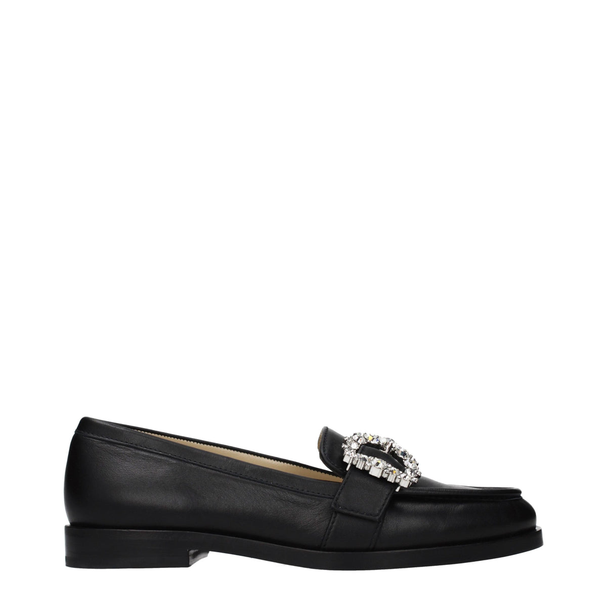 Black Leather Loafers