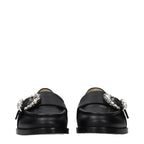 Black Leather Loafers