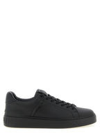 Black Leather Sneakers