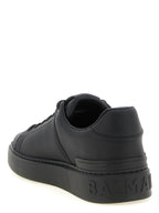 Black Leather Sneakers