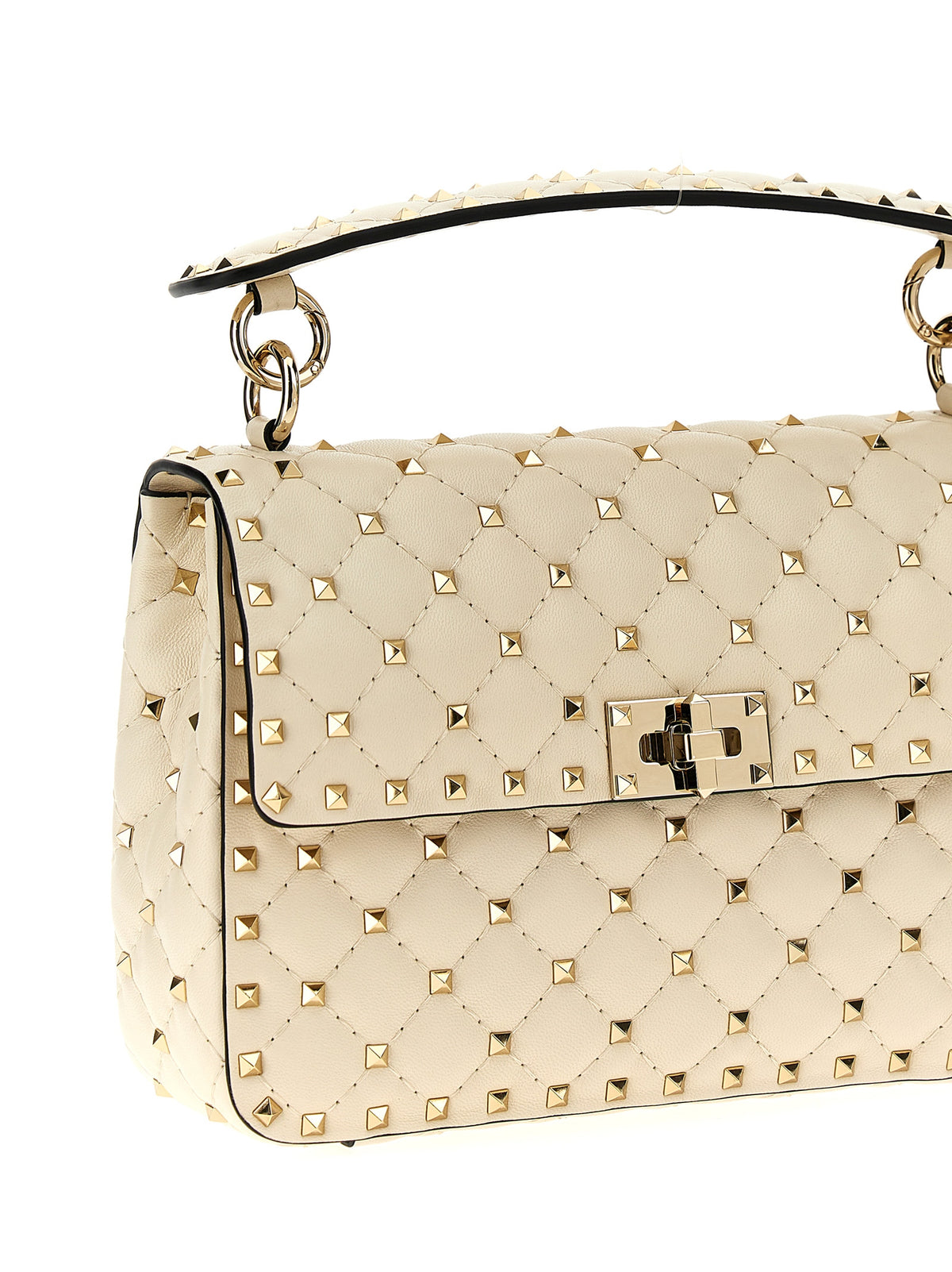 White Leather Shoulder Bag