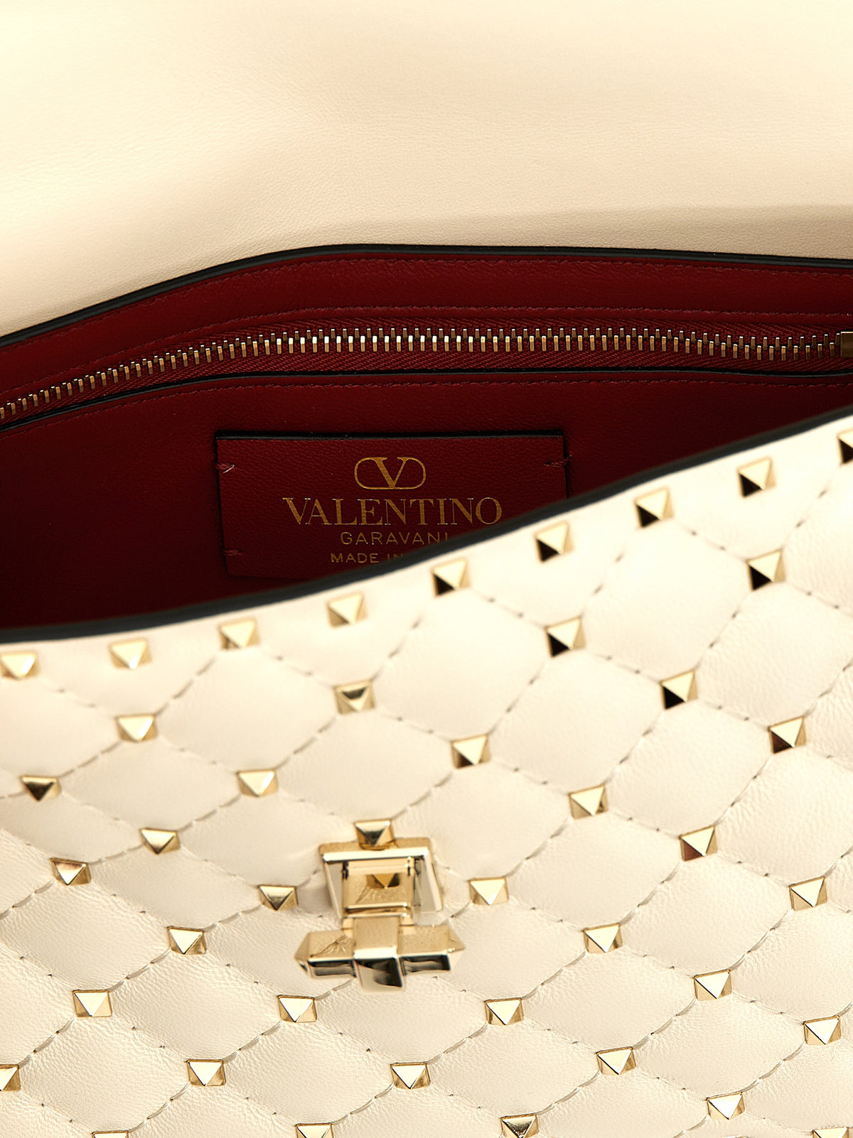 White Leather Shoulder Bag