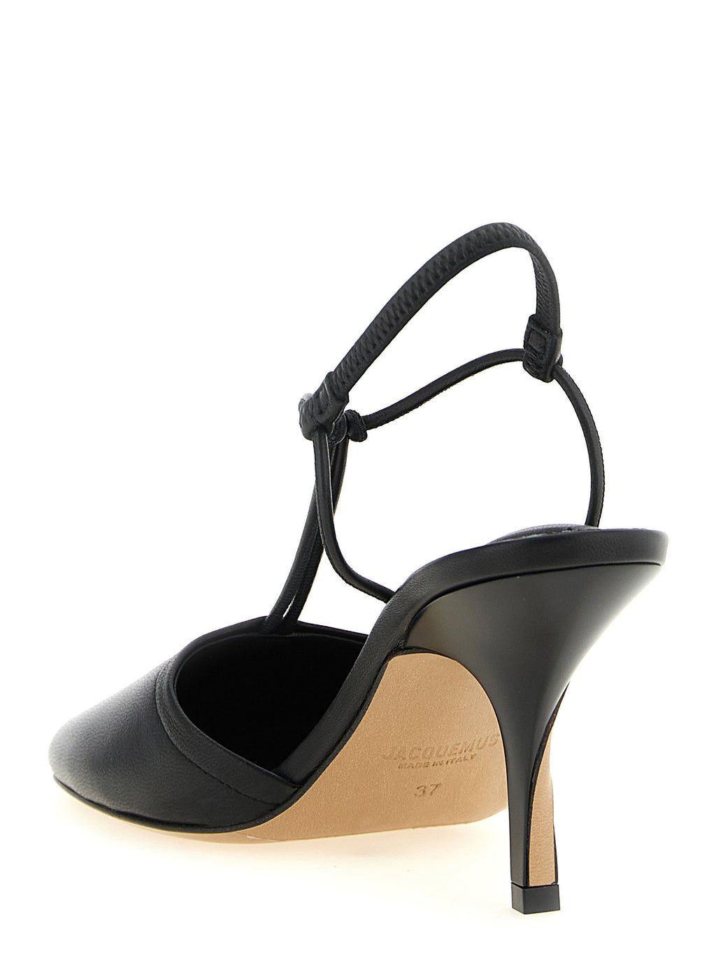 Lambskin Pumps – Black