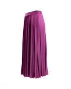 Purple Silk Skirt