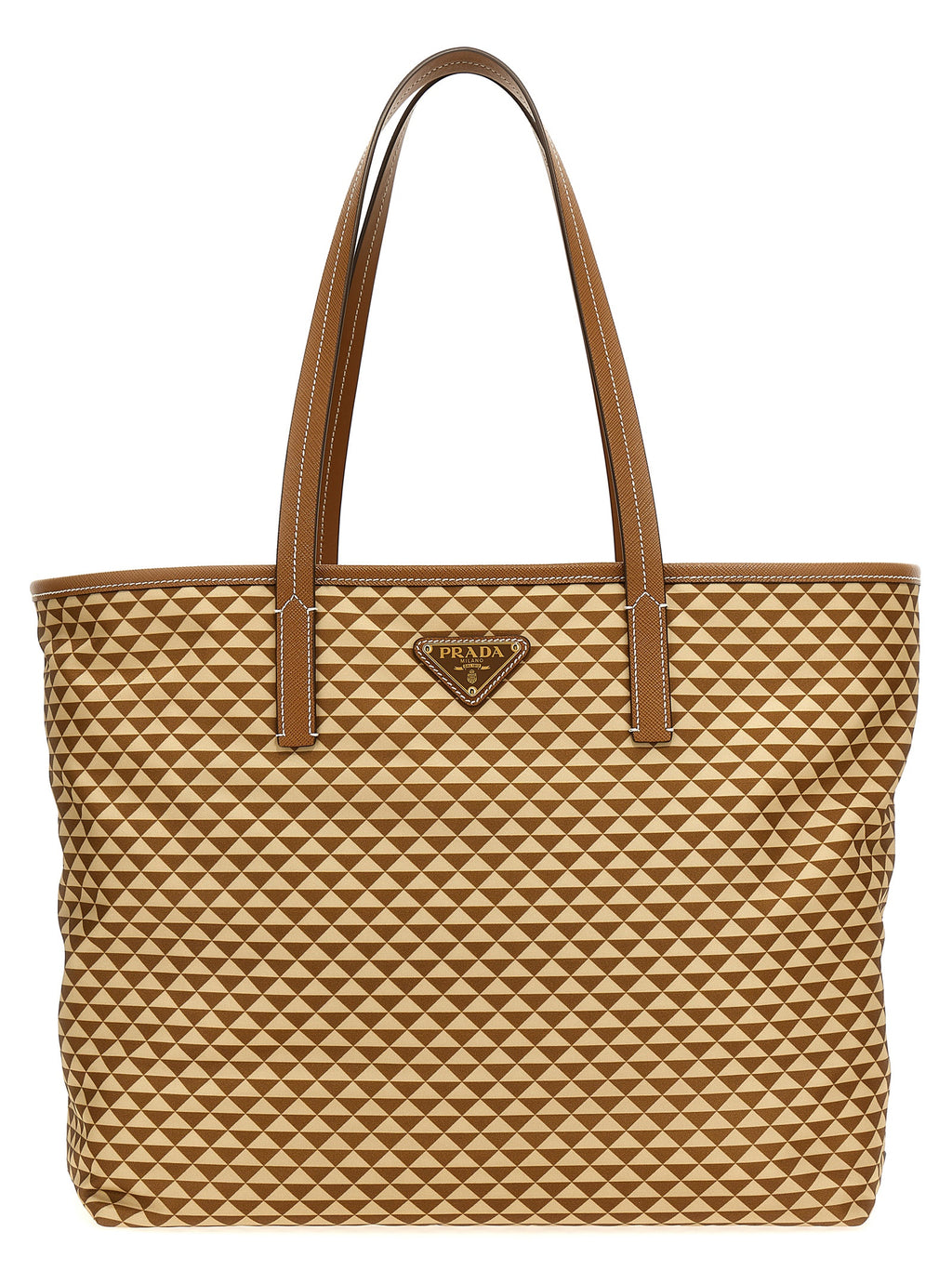 Multicolour Polyamide Tote Bag