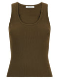 Green Viscose T-Shirt