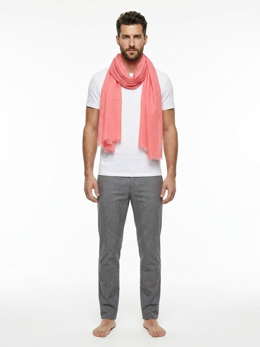 Givenchy Cashmere Scarf in Orange