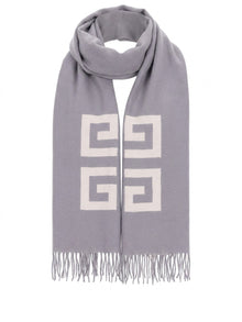 Givenchy Virgin Wool Scarf in Bicolor