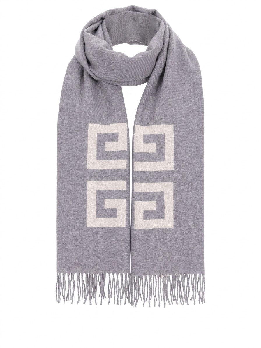 Givenchy Virgin Wool Scarf in Bicolor