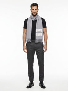 Givenchy Virgin Wool Scarf in Bicolor