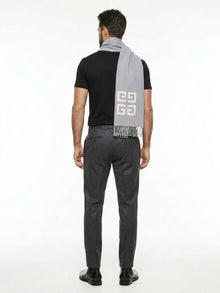 Givenchy Virgin Wool Scarf in Bicolor