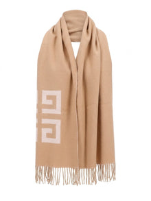 Givenchy Virgin Wool Scarf in Bicolor