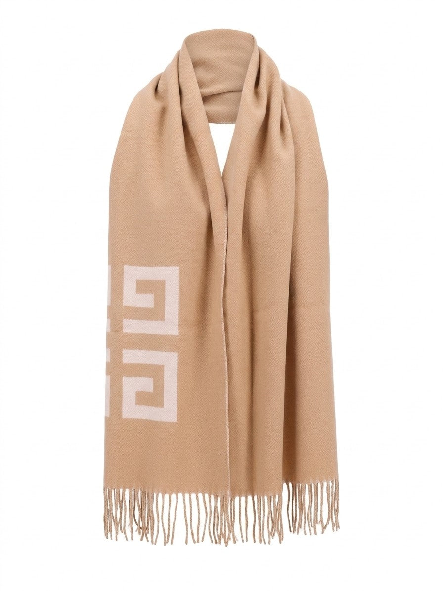 Givenchy Virgin Wool Scarf in Bicolor