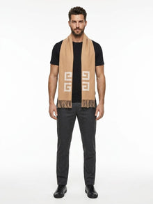 Givenchy Virgin Wool Scarf in Bicolor