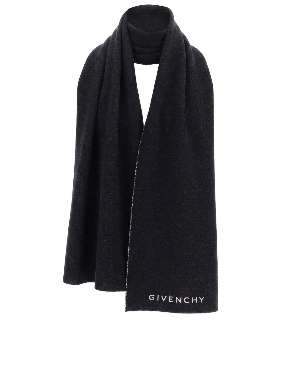 Givenchy Wool Scarf in Bicolor
