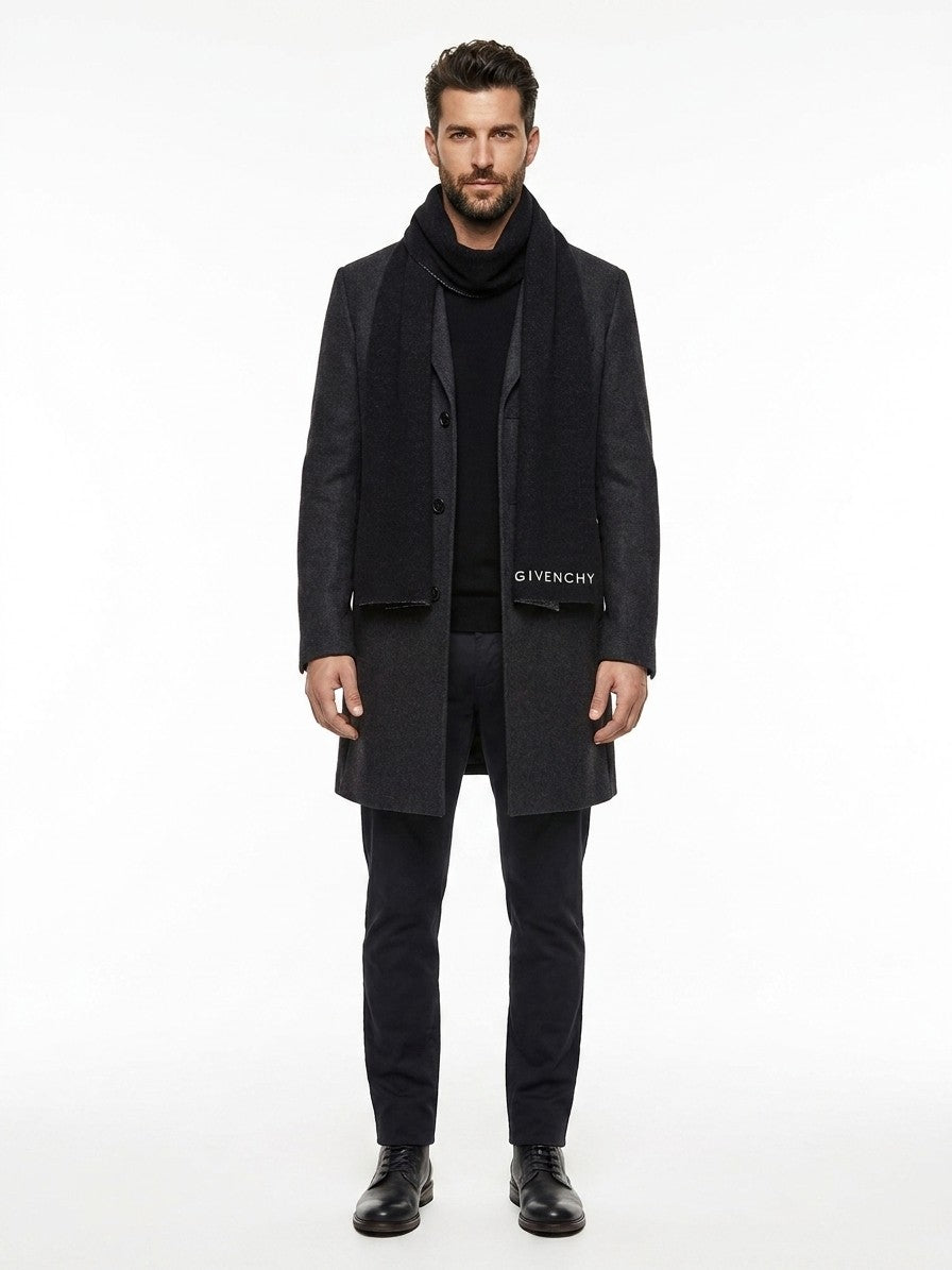 Givenchy Wool Scarf in Bicolor