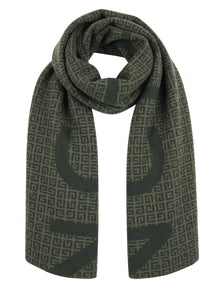 Givenchy Wool Scarf in Green