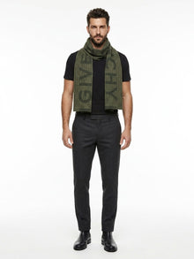 Givenchy Wool Scarf in Green