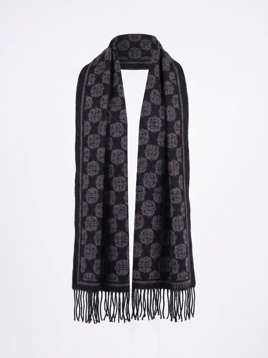 Givenchy Wool Scarf in Black