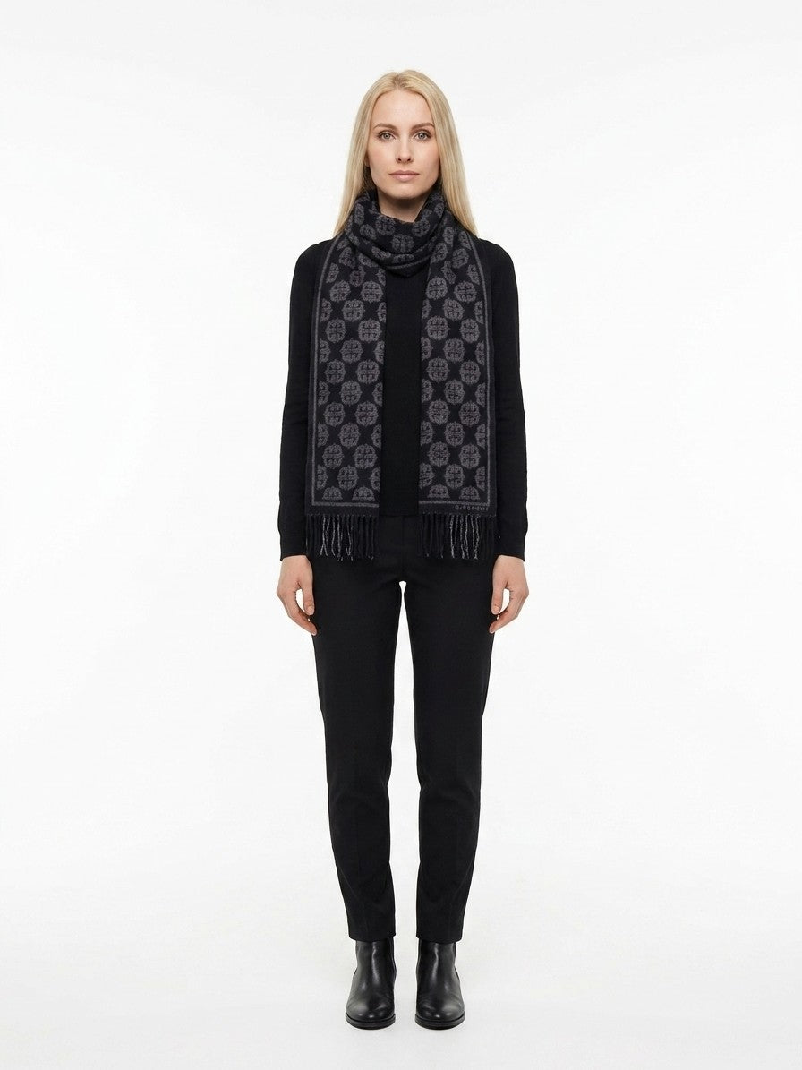 Givenchy Wool Scarf in Black