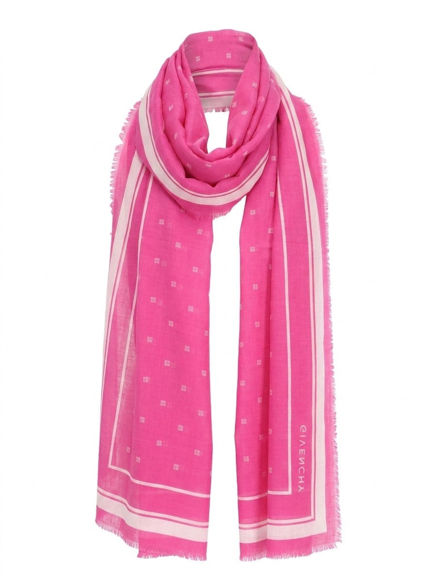 Givenchy Cashmere Scarf in Pink