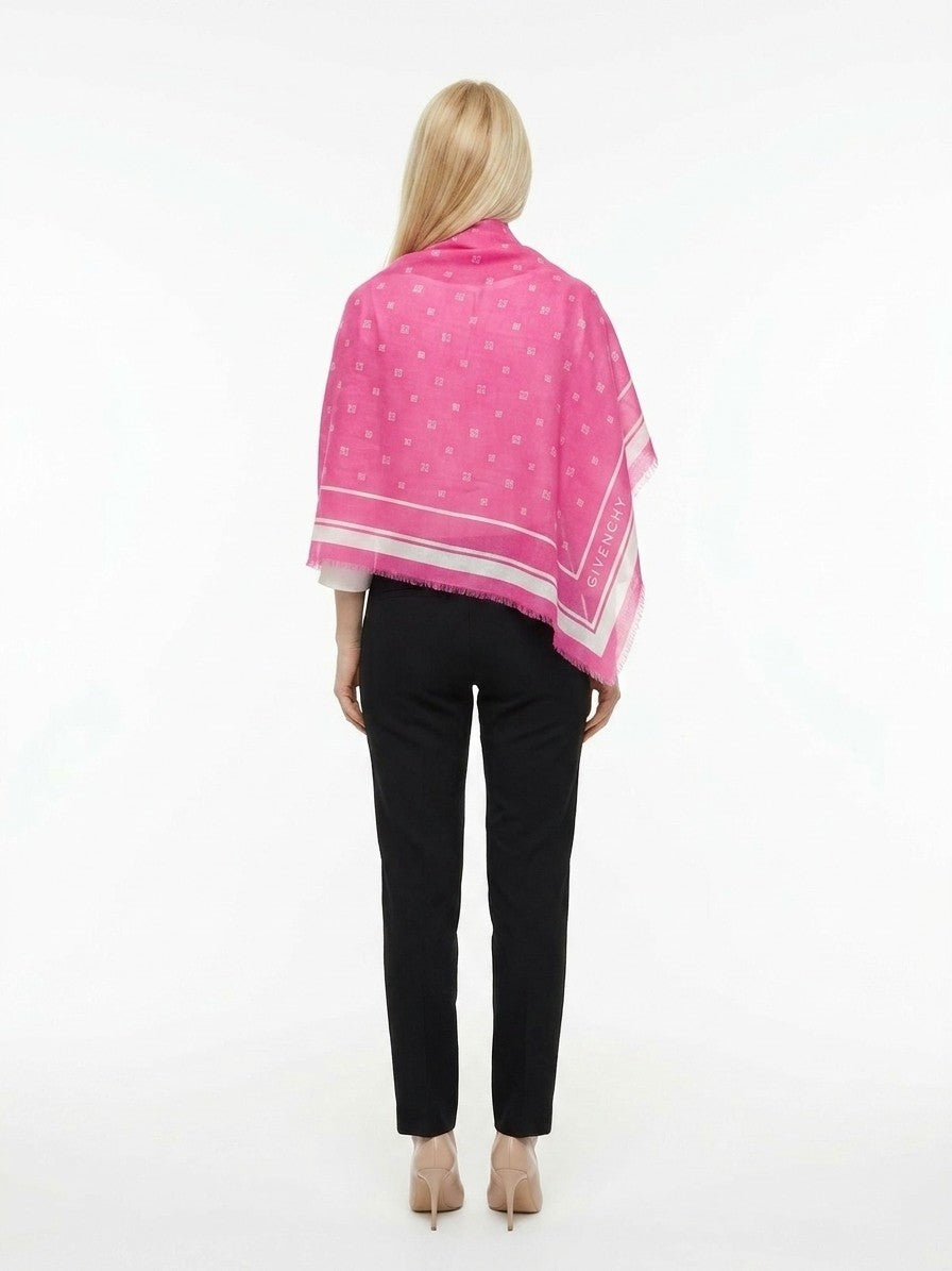 Givenchy Cashmere Scarf in Pink