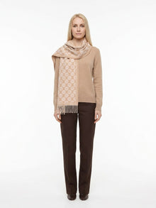 Givenchy Wool Scarf in Beige