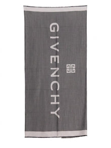 Givenchy Silk Scarf in Gray