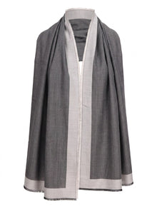 Givenchy Silk Scarf in Gray