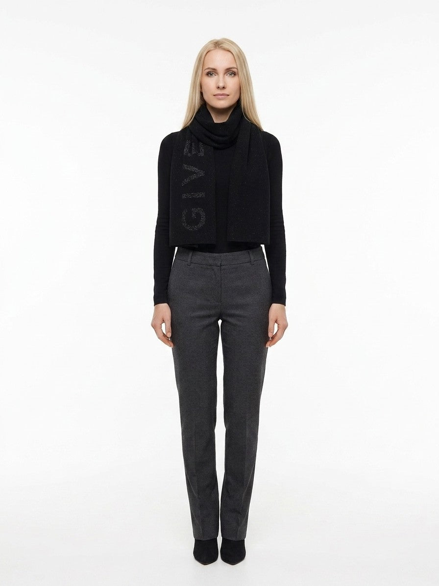 Givenchy Wool Scarf in Black