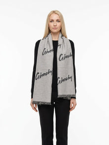 Givenchy Wool Scarf in Gray