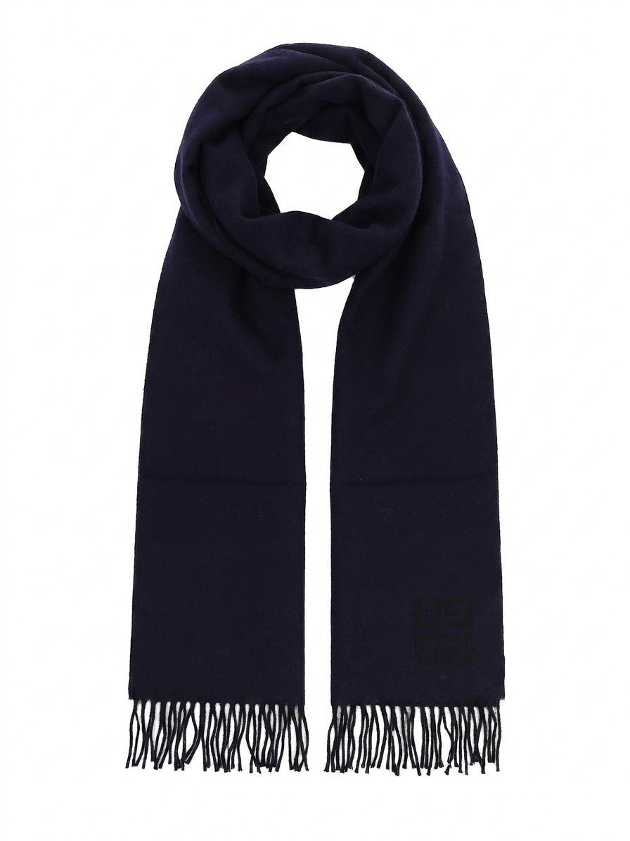 Givenchy Wool Scarf in Blue