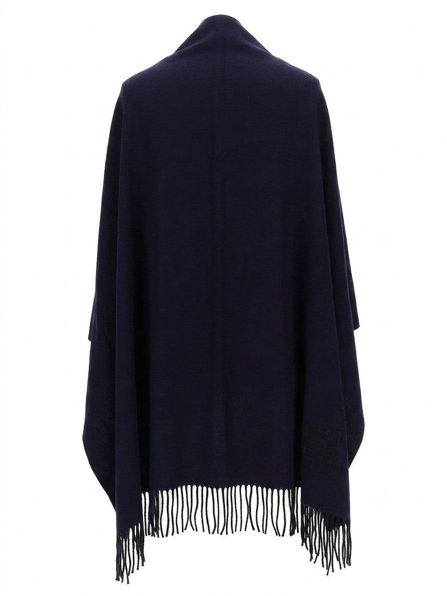 Givenchy Wool Scarf in Blue