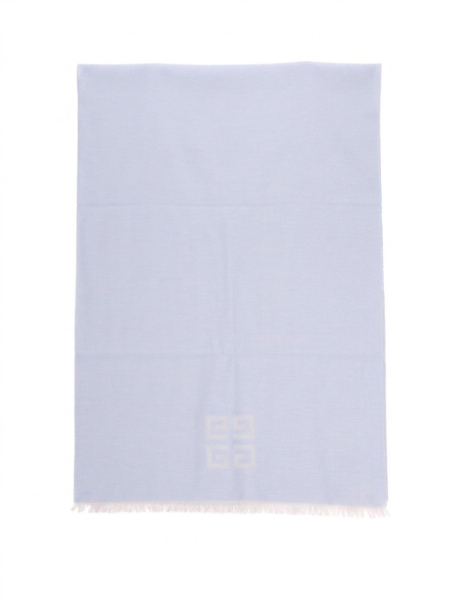 Givenchy Wool Scarf in Blue