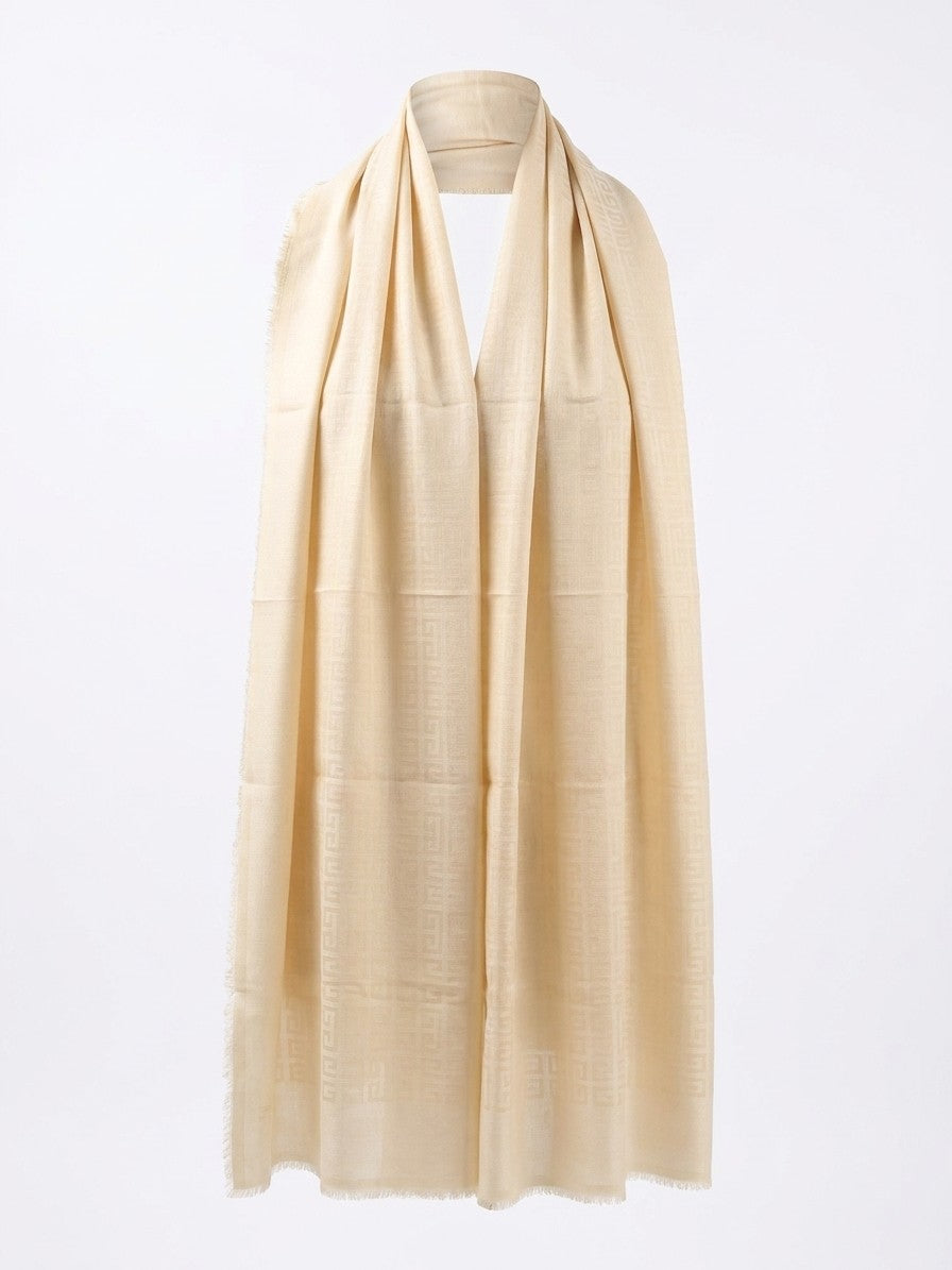 Givenchy Silk Scarf in Beige
